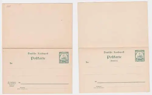 902740 Ganzsache P7 Deutsche Kolonien 5/5 Pfennig Samoa 1901