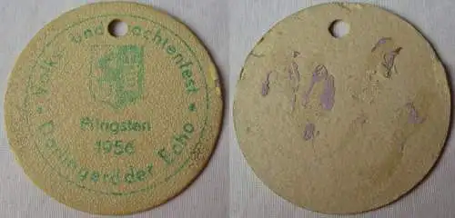 DDR Abzeichen Volks- und Trachtenfest Darlingeröder Echo Pfingsten 1956 (128407)