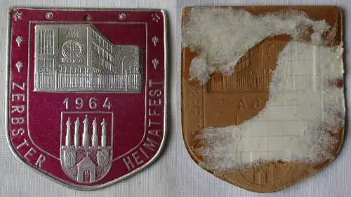 DDR Abzeichen Zerbster Heimatfest 1964 (130242)