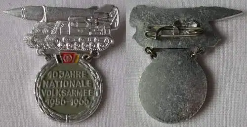 DDR Abzeichen 10 Jahre Nationale Volksarmee NVA 1956-1966 Raketenträger (164544)