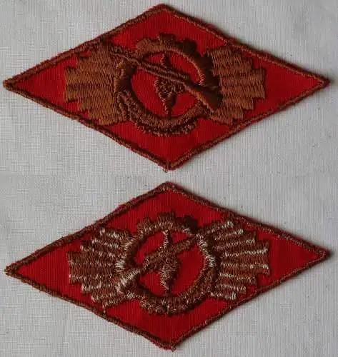 DDR Aufnäher Stoff Abzeichen GST vormilitärische & technische Kenntnisse /164772