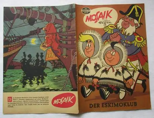 Mosaik von Hannes Hegen Digedag Nummer 86 von 1964 (116209)