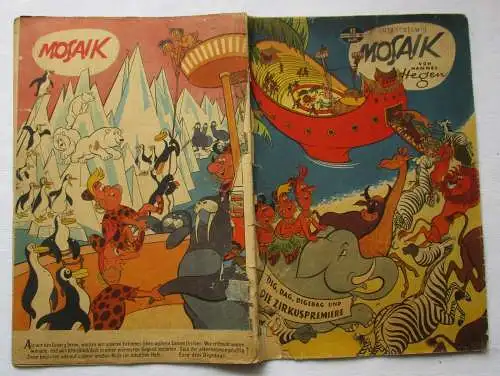 Mosaik von Hannes Hegen Digedag Nummer 12 von 1957 (119675)