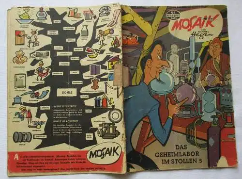 Mosaik von Hannes Hegen Digedag Nummer 41 von 1960 (115782)