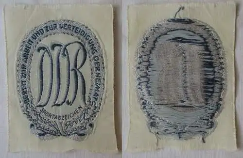 Aufnäher Sportabzeichen DDR Bereit zur Arbeit und zur Verteidigung... (164904)