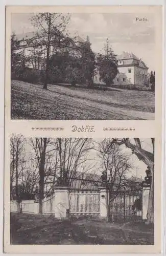 902146 Ak Dobříš (deutsch Doberschisch) Ortsansichten 1934