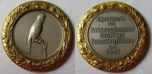 Medaille Ehrenpreis der Reichsverbandes deutscher Kanarienzüchter 1941 (157476)