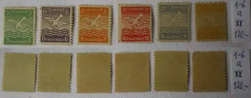 Lokalausgaben Falkensee Mi 1-6 a postfrisch ** Wert 120 EUR (165548)