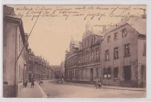 903944 Ak Hartha in Sachsen Bismarckstrasse 1919