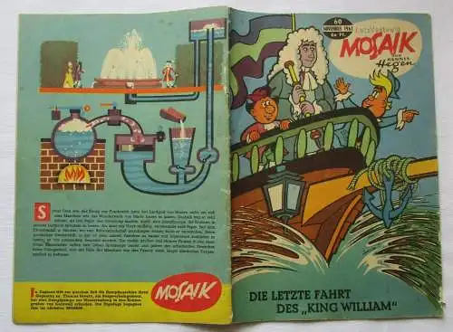 Mosaik von Hannes Hegen Digedag Nummer 60 von 1961 (116180)