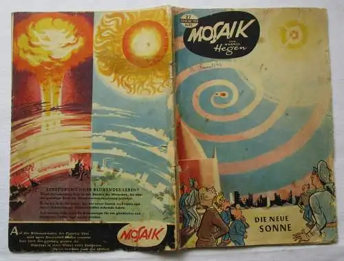 Mosaik von Hannes Hegen Digedag Nummer 27 von 1959 (117139)