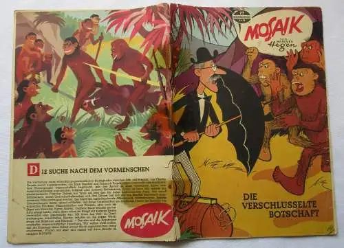 Mosaik von Hannes Hegen Digedag Nummer 72 von 1962 (111397)