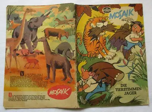 Mosaik von Hannes Hegen Digedag Nummer 66 von 1962 (110955)