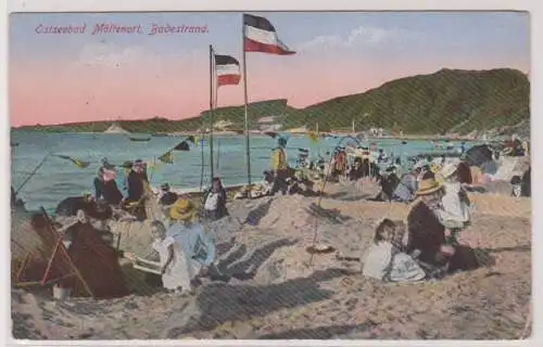 43694 Feldpost Ak Ostseebad Möltenort - Badestrand 1916