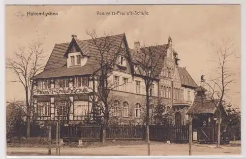 83947 Ak Hohen Lychen Pannwitz Freiluft Schule 1917