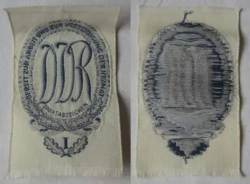 Aufnäher Sportabzeichen DDR Bereit zur Arbeit und zur Verteidigung... (164786)