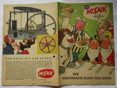 Mosaik von Hannes Hegen Digedag Nummer 70 von 1962 (144851)