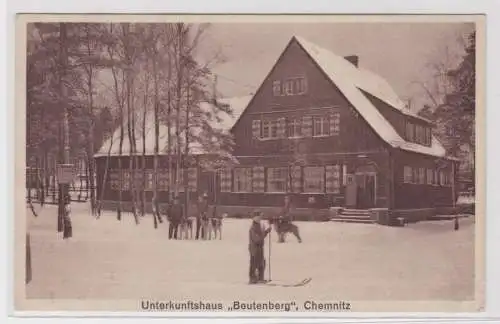 905591 Ak Chemnitz - Unterkunftshaus "Beutenberg", Bes. Bruno Müller 1932
