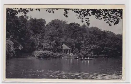 904530 Ak Chemnitz - Partie am Schlossteich um 1910