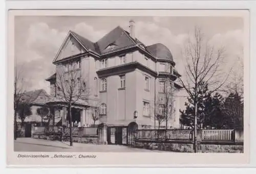 905292 Ak Chemnitz - Diakonissenheim "Bethanien", Straßenansicht 1933