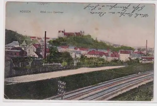 901264 Feldpost Ak Nossen Blick vom Seminar 1915