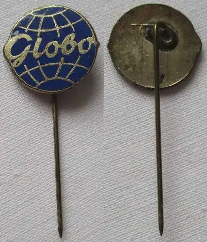 emaillierte DDR Anstecknadel Globo Autokosmetik (164550)