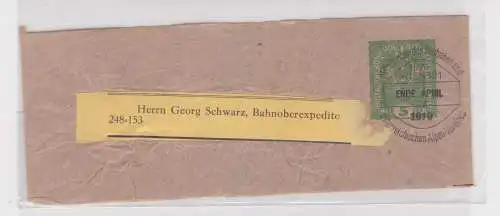92043 Ganzsachen-Zeitungsschleife des Deutsch-Österr. Alpenverein 5 Heller