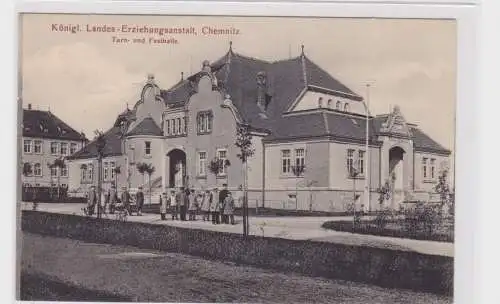 905814 AK Chemnitz - Königl. Landes-Erziehungsanstalt, Turn- und Festhalle