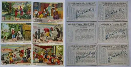 6/165859Liebigbilder Serie Nr. 498 Geschichte der 2 neidischen Schwestern 1901