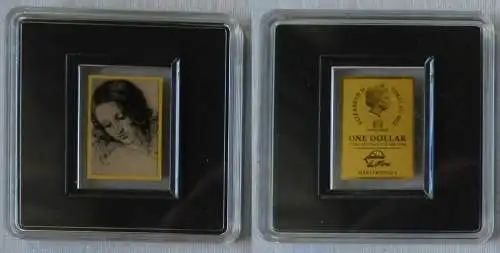 Gold 1/500 Oz 1 Dollar Tokelau 2022 Leonardo da Vinci Meisterwerke (135202)