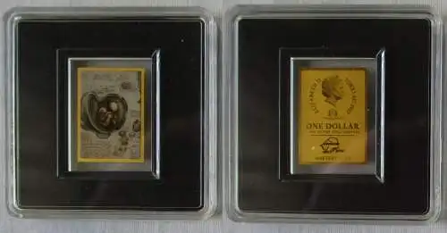 Gold 1/500 Oz 1 Dollar Tokelau 2022 Leonardo da Vinci Meisterwerke (131531)