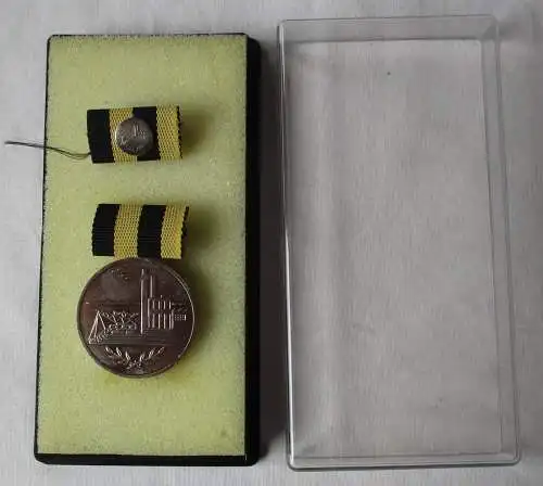 DDR Medaille für Verdienste in der Kohleindustrie Silber im Etui (113895)