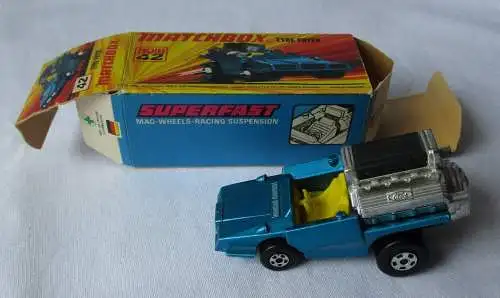 Matchbox Superfast Tyre Fryer Nr. 42 New Lesney Products 1972 OVP (164854)