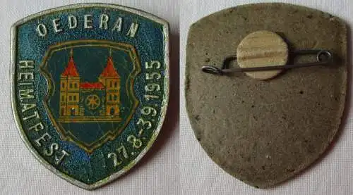 DDR Abzeichen Heimatfest Oederan 27. August - 3. September 1955 (127183)