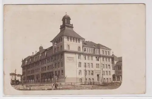 904492 Feldpost AK Leipzig-Connewitz - Zwenkauer Straße, 5. Bürgerschule 1918