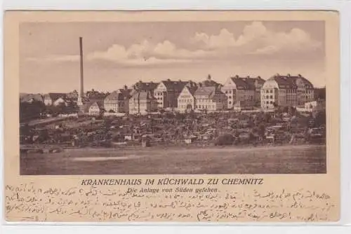 902261 AK Chemnitz - Krankenhaus im Küchwald, Anlage von Süden gesehen 1929