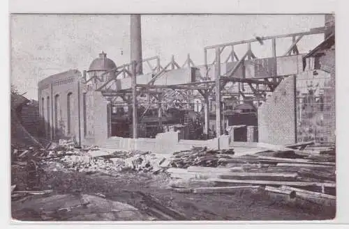 35421 AK Sturm-Katastrophe zu Chemnitz am 27. Mai 1916 - Heizhäuser Furth