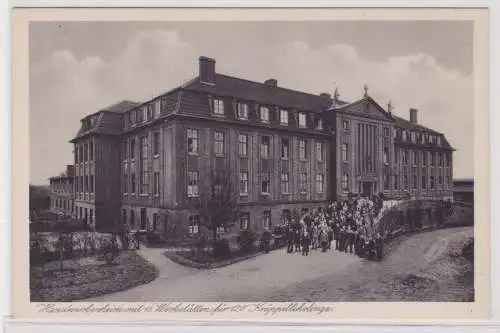 904340 AK Magdeburg-Cracau  Pfeiffersche Anstalten Handwerkerheim 15 Werkstätten