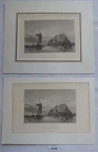 alter Stich - "Dumbarton Castle" - Schottland
