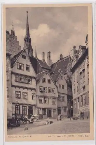 906091 AK Halle a. Saale - Alt-Halle "Der Trödel"