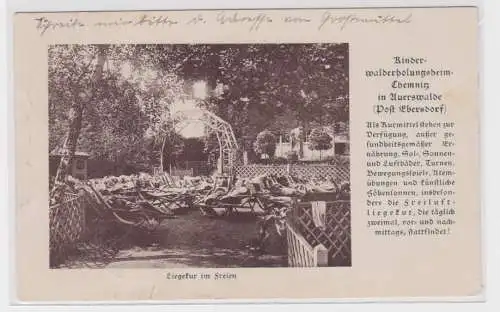903633 Ak Kinderwalderholungsheim Chemnitz in Auerswalde 1935