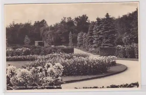 903509 Ak Chemnitz Stadtpark (Otto Werner Garten) 1950