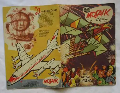 Mosaik von Hannes Hegen Digedag Nummer 35 von 1959 Die große Flugschau (163174)