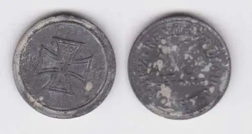 10 Pfennig Zink Münzen Notgeld Bezirk Künzelsau 1917  (162090)