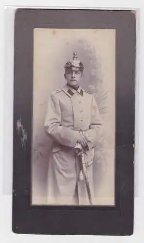 96873 Kabinettfoto Soldat Preussen Artillerie Regiment Nr.2
