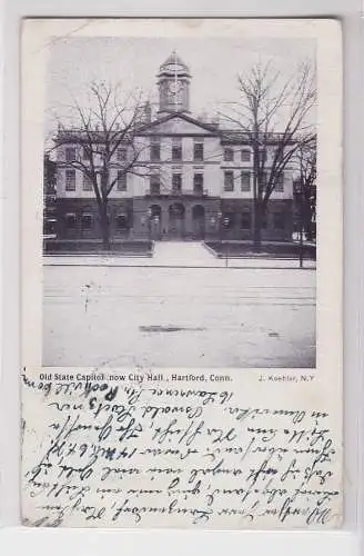 33975 AK Hartford Conn. Old State Capitol now City Hall 1935