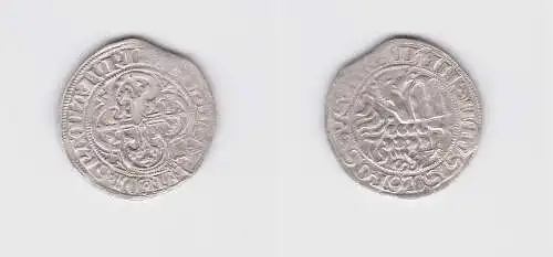Groschen Silber Münze Sachsen Markgrafschaft Meißen Prägung Colditz R (153049)