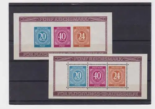 Alliierte Besetzung Gemeinschaftsausgabe Block 12 a und b postfrisch ** (152177)