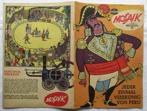Mosaik von Hannes Hegen Digedag Nummer 74 von 1963 (115740)