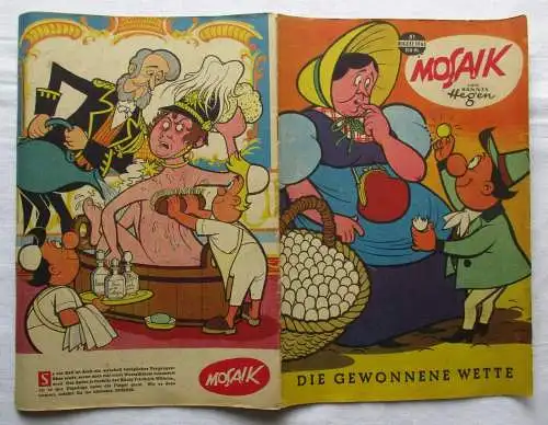 Mosaik von Hannes Hegen Digedag Nummer 81 von 1963 (119615)